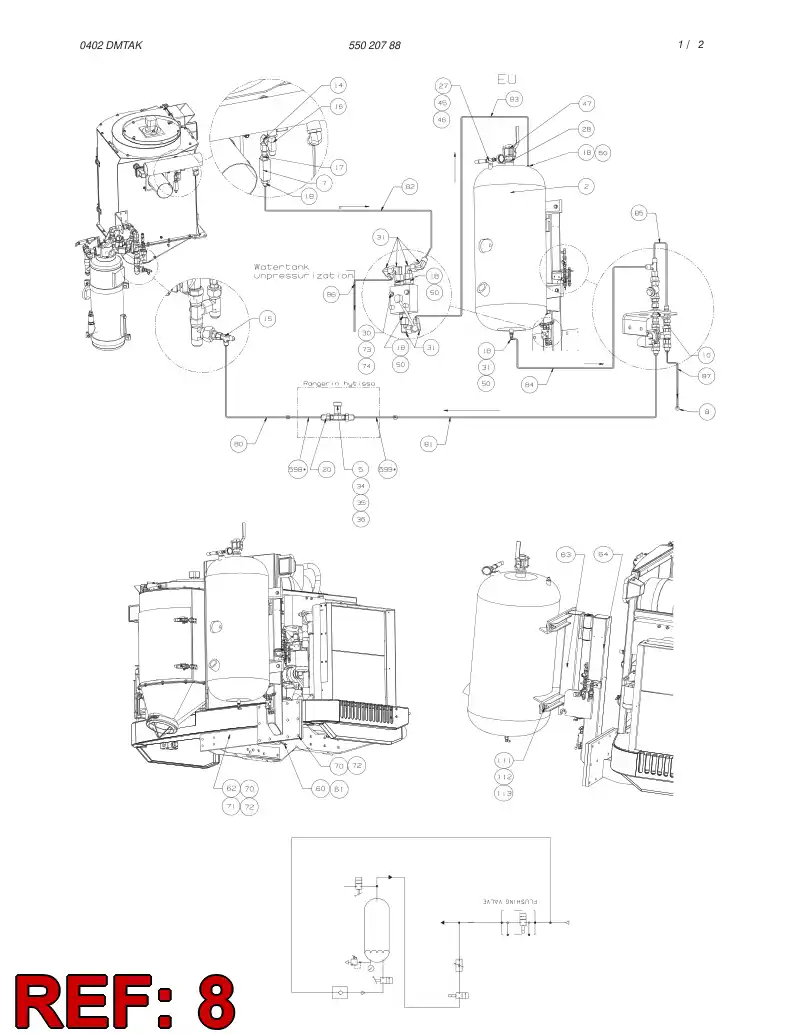85845609 858 456 09 PLUG - Sandvik Technical Drawing