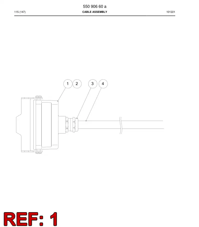 85846909 858 469 09 Housing - Sandvik Technical Drawing