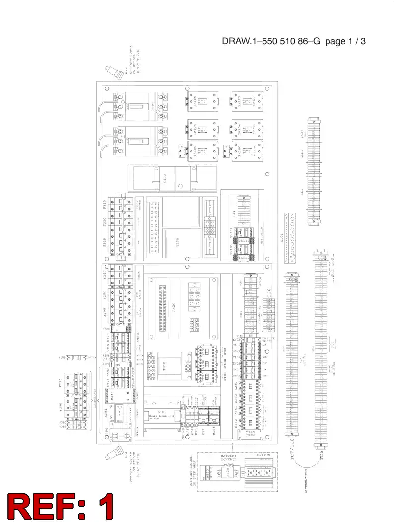 85854349 858 543 49 Conctactor - Sandvik Technical Drawing