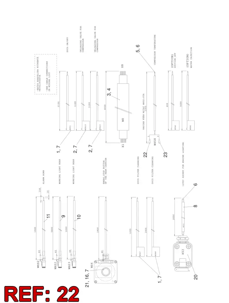 85858009 858 580 09 Terminal, Cable - Sandvik Technical Drawing