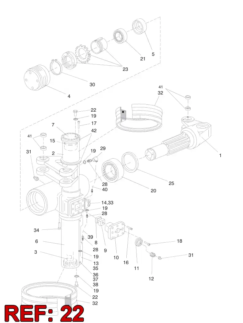 85864379 858 643 79 HEX. HEAD PIPE PLUG WITH VALVE. - Sandvik Technical Drawing