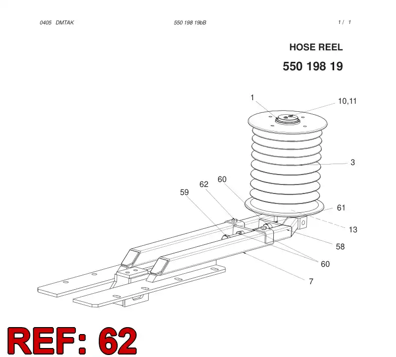 85868979 858 689 79 HEXAGON HEAD BOLT (FULL THREAD) - Sandvik Technical Drawing