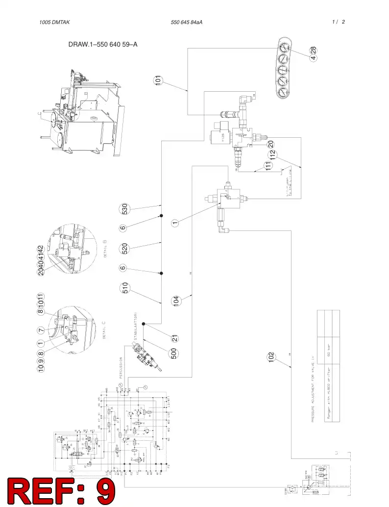 85872129 858 721 29 HEXAGON HEAD BOLT (FULL THREAD) - Sandvik Technical Drawing