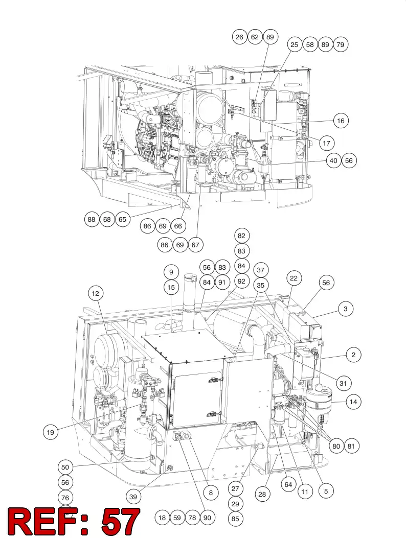 86322589 863 225 89 HEXAGON HEAD SCREW (FULL THREAD) - Sandvik Technical Drawing