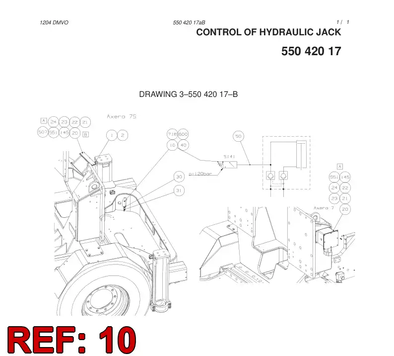 86482969 864 829 69 PRESSURE SWITCH - Sandvik Technical Drawing