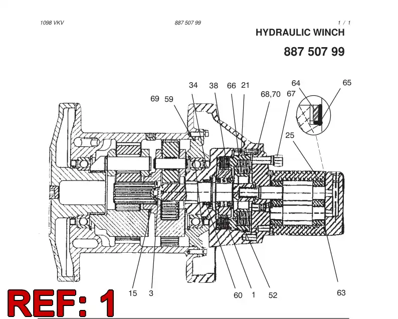 86526009 865 260 09 BRAKE PLATE - Sandvik Technical Drawing