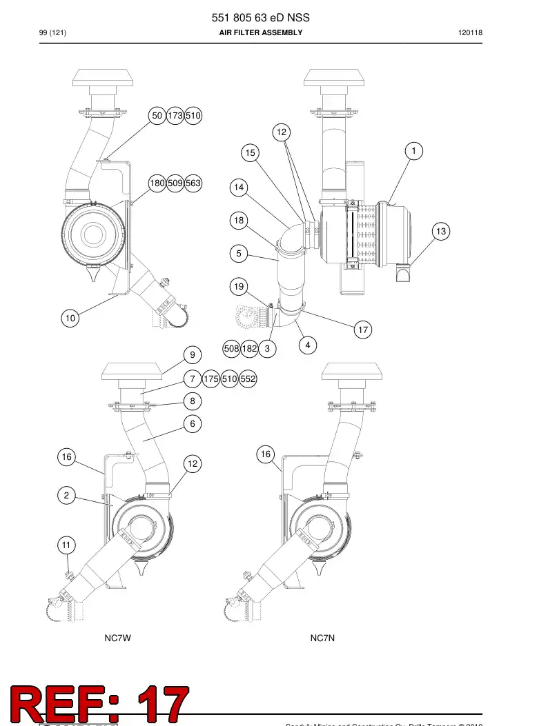 86538999 865 389 99 CLAMP - Sandvik Technical Drawing