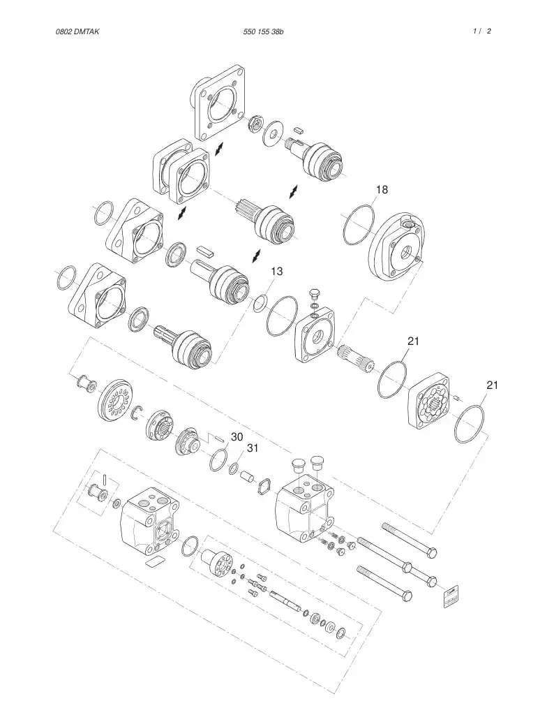 86539599 865 395 99 SEAL KIT - Sandvik Technical Drawing