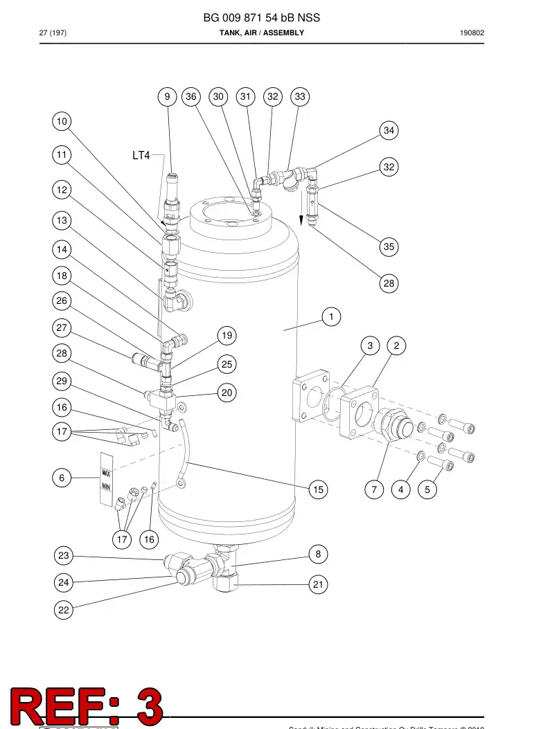 86555509 865 555 09 O-Ring - Sandvik Technical Drawing