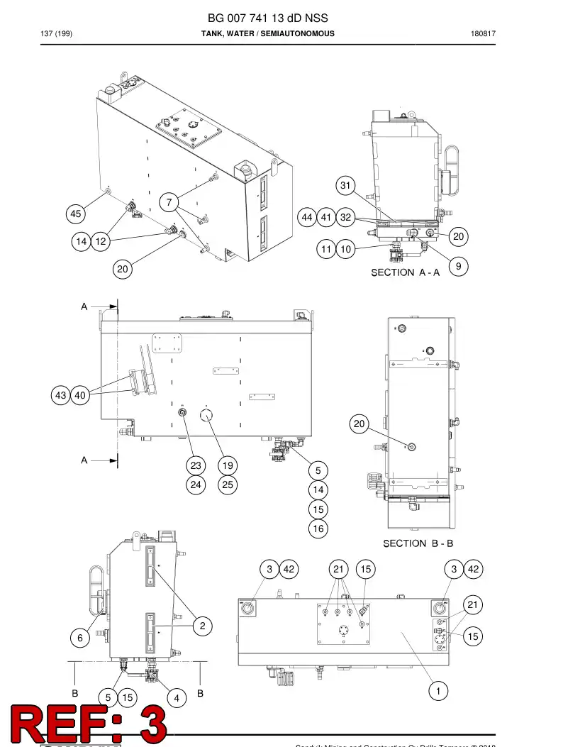 86557809a 865 578 09a Plug - Sandvik Technical Drawing