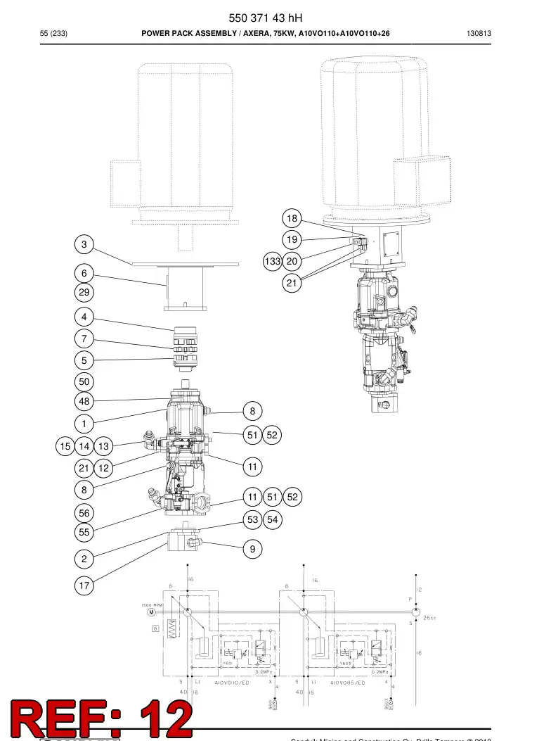 86594769a 865 947 69a Connecting Piece - Sandvik Technical Drawing