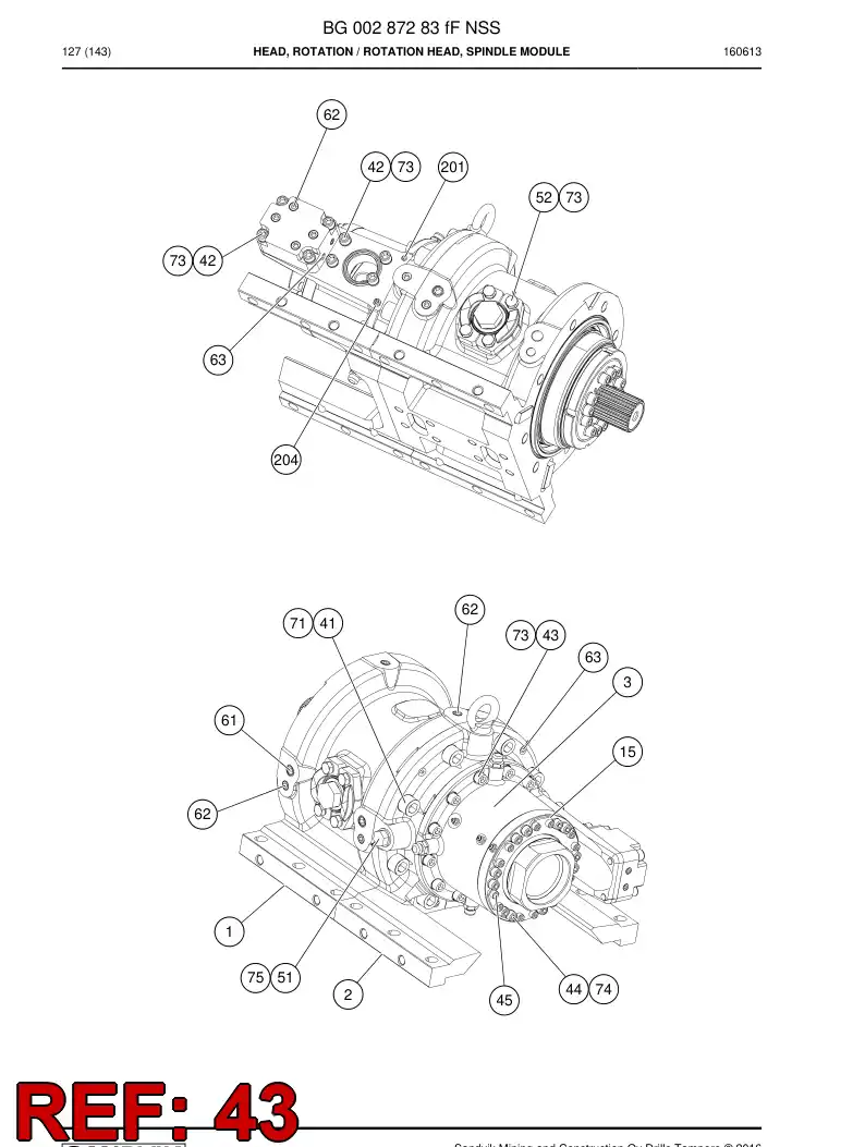 86611579 866 115 79 Hexagon socket head screw - Sandvik Technical Drawing