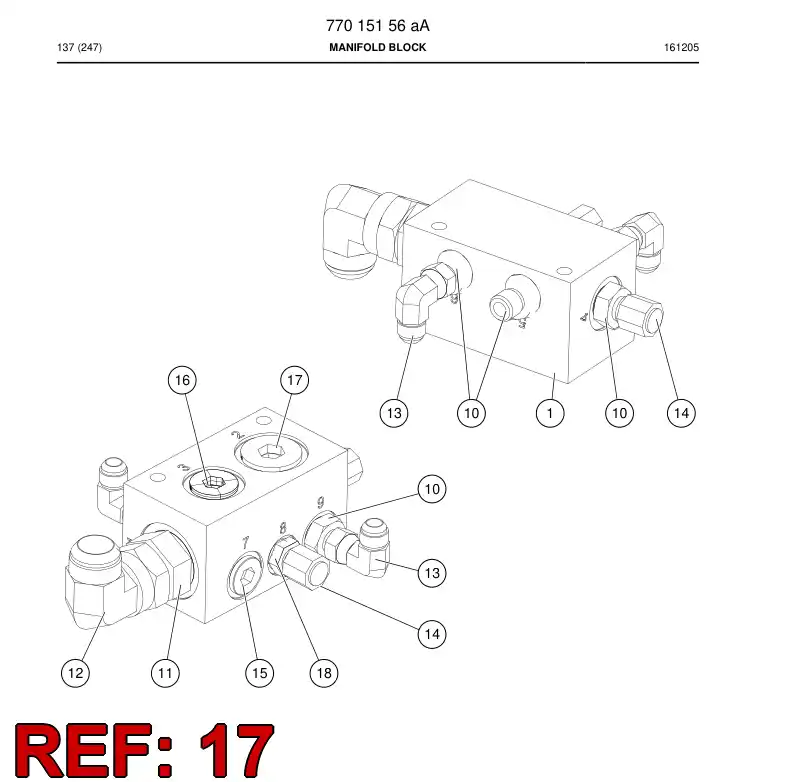 86634709 866 347 09 Plug - Sandvik Technical Drawing