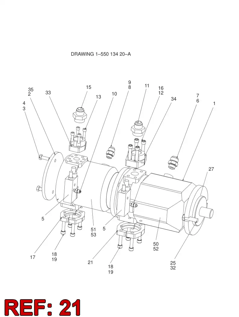 86644589 866 445 89 MOUNTING PIECE - Sandvik Technical Drawing