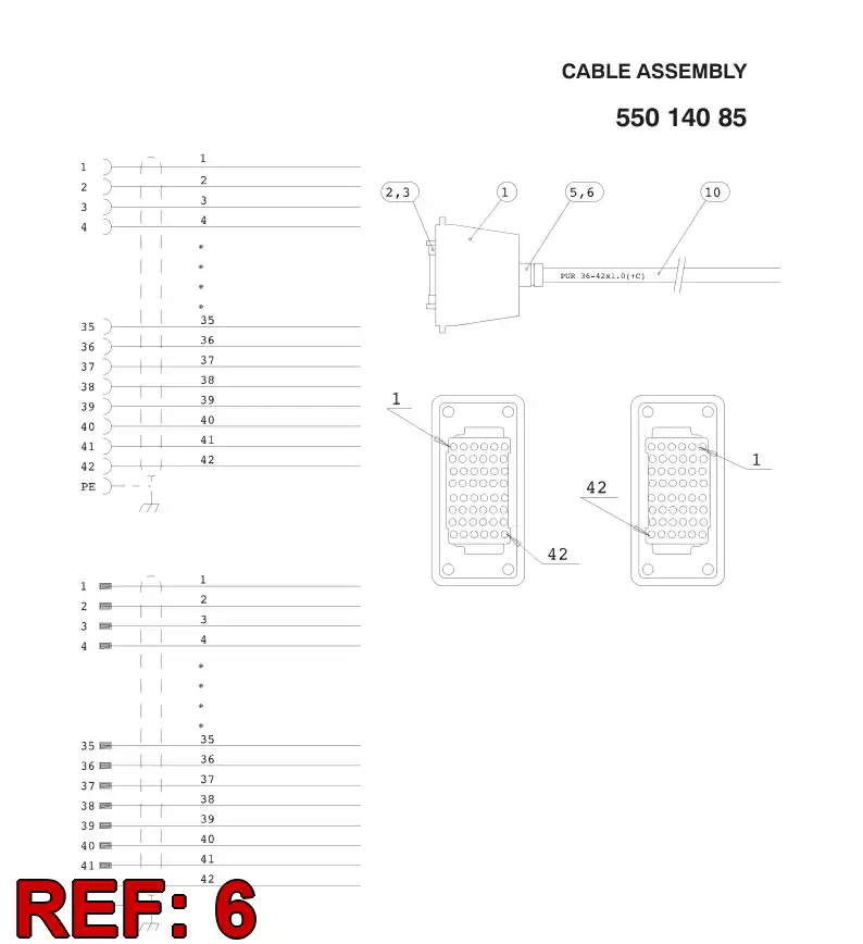 86662929 866 629 29 ADAPTER FOR COMPRESSION GLAND - Sandvik Technical Drawing