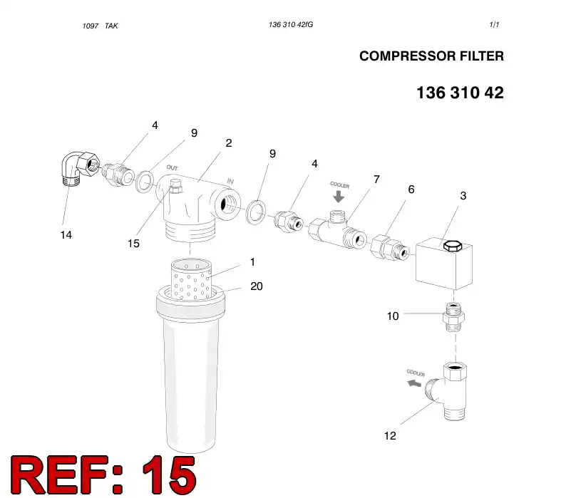 86665959 866 659 59 SERVICE INDICATOR - Sandvik Technical Drawing