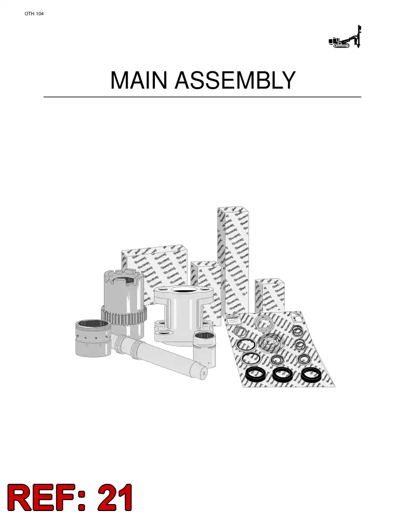 86671669 866 716 69 Directional valve - Sandvik Technical Drawing