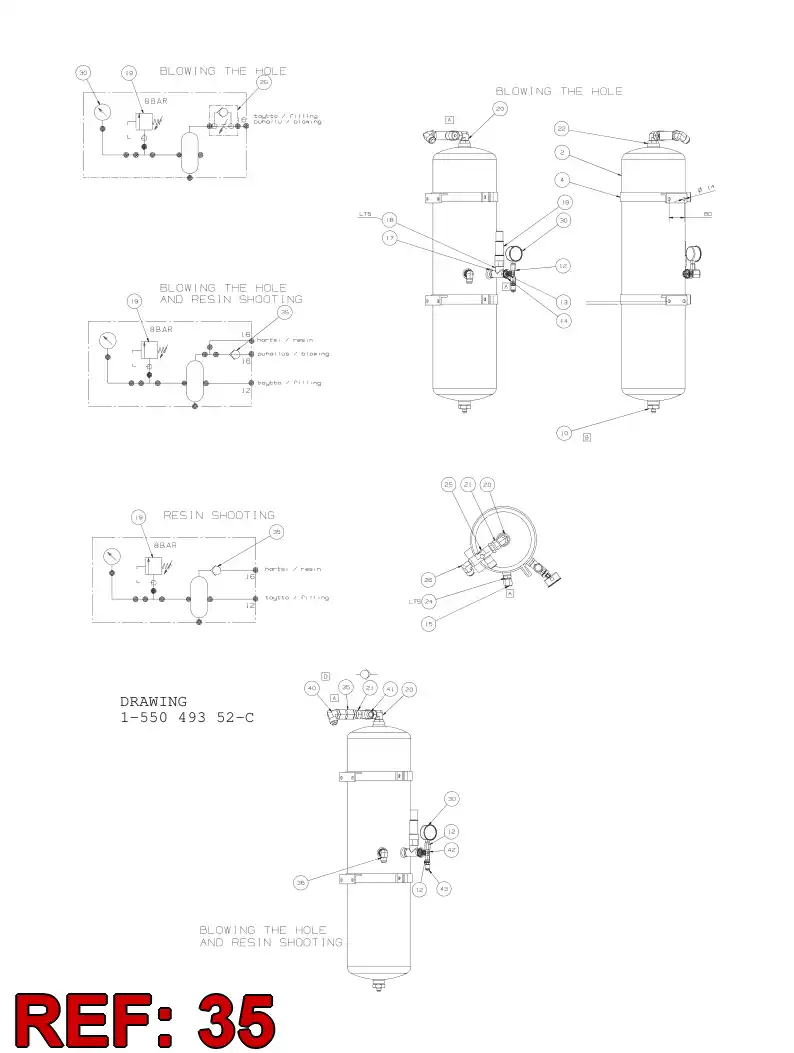 86678889 866 788 89 Valve, Check - Sandvik Technical Drawing