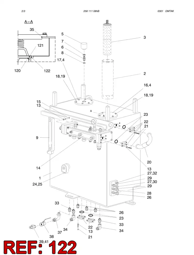 86680969 866 809 69 O-RING - Sandvik Technical Drawing