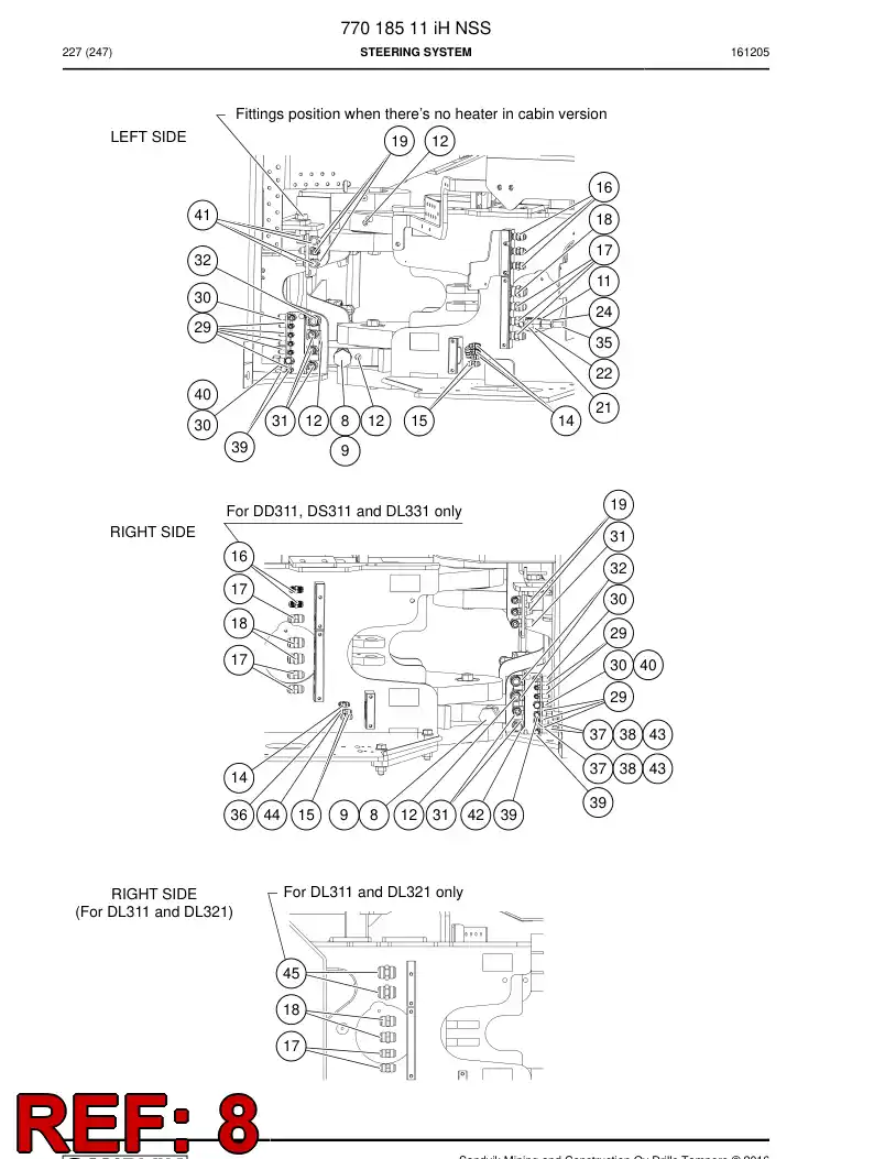 86736049 867 360 49 Hexagon head screw - Sandvik Technical Drawing
