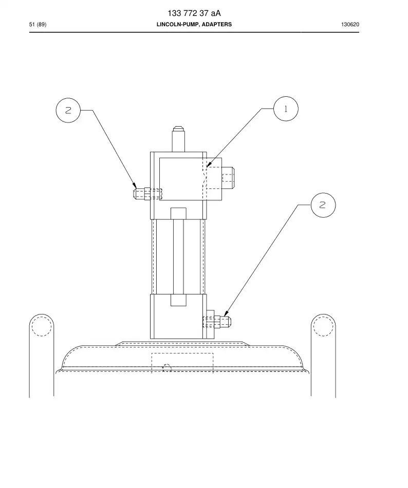 867 376 19a Greasing Unit - drawing