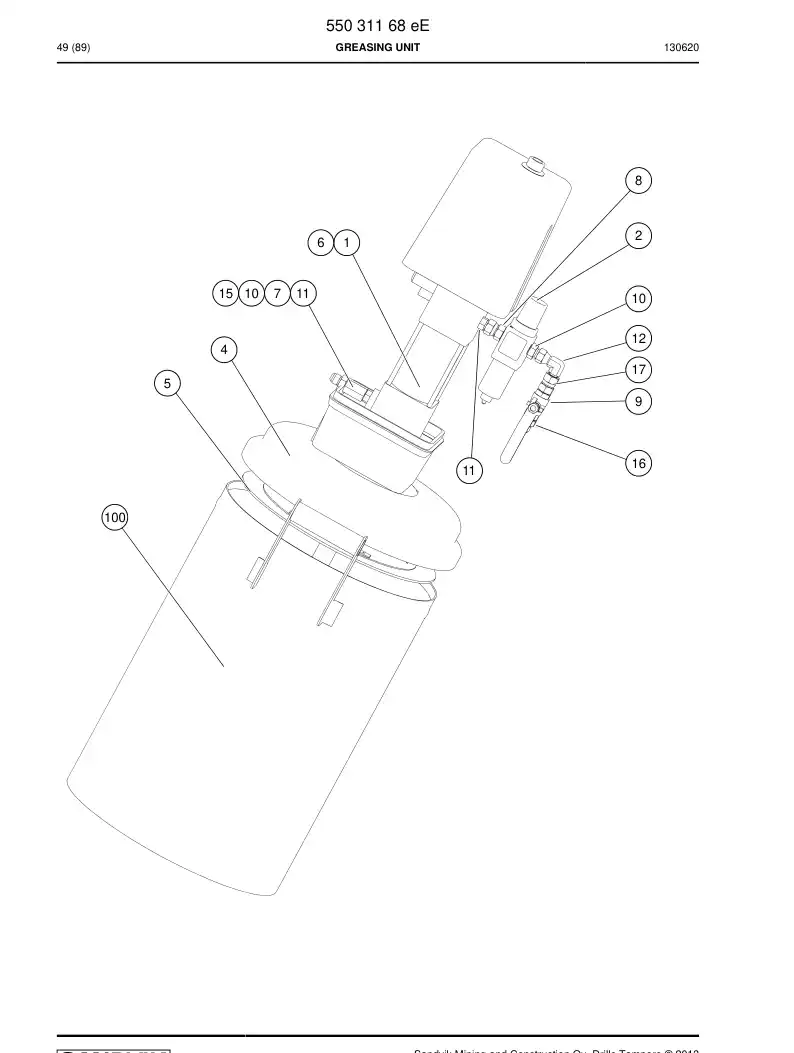 867 379 09 Seal kit - drawing