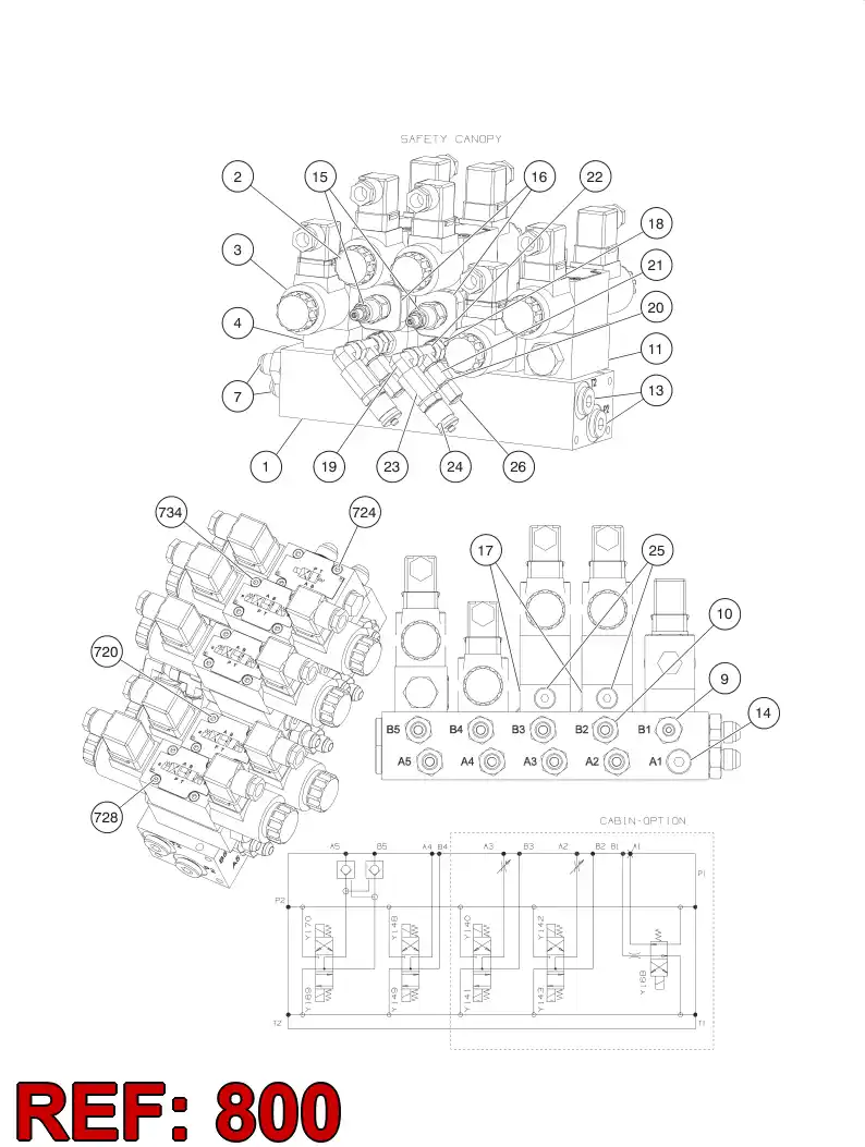 86754929 867 549 29 SEAL KIT - Sandvik Technical Drawing