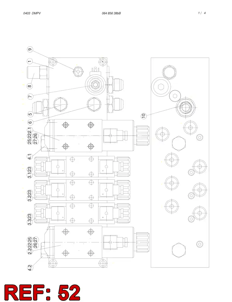 86755099 867 550 99 SEAL KIT - Sandvik Technical Drawing