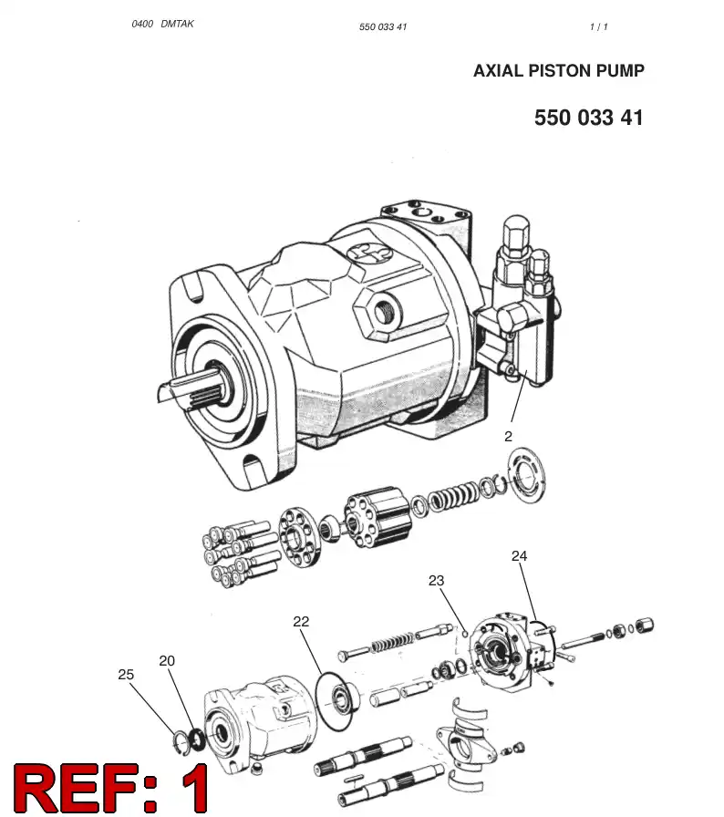 86767299 867 672 99 SEAL KIT - Sandvik Technical Drawing