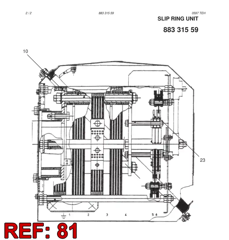 86777889 867 778 89 PULLEY - Sandvik Technical Drawing