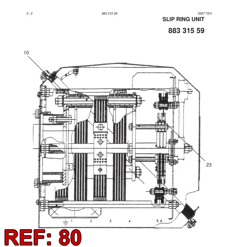 86777909 867 779 09 TOOTHED BELT - Sandvik Technical Drawing