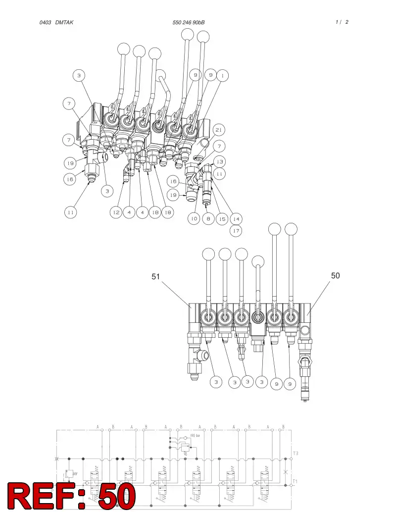 86780029 867 800 29 INLET SECTION - Sandvik Technical Drawing