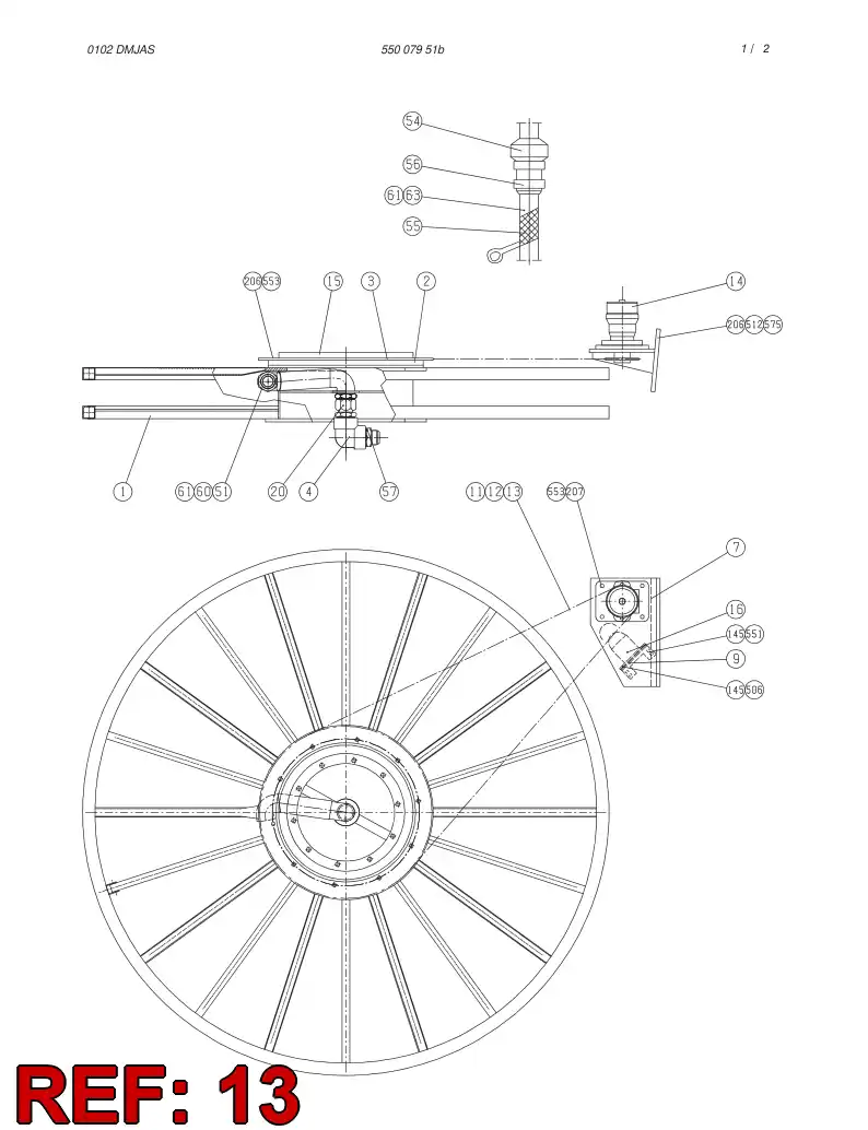86793369 867 933 69 CHAIN - Sandvik Technical Drawing