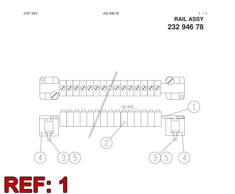 86804749 868 047 49 Bar, Bus - Sandvik Technical Drawing
