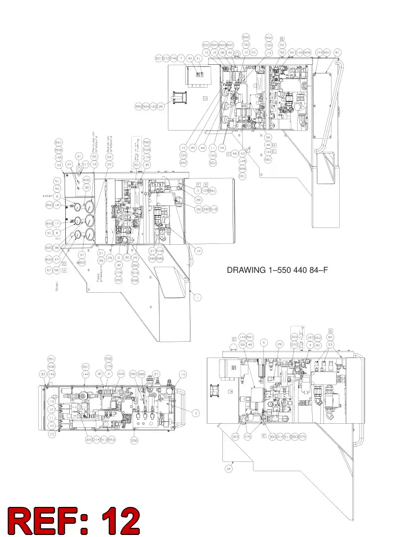 86809669 868 096 69 PRESSURE SWITCH - Sandvik Technical Drawing