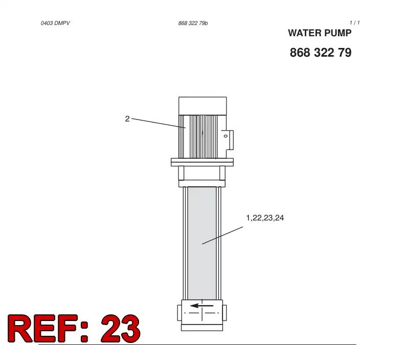 86859319 868 593 19 REPAIR KIT - Sandvik Technical Drawing