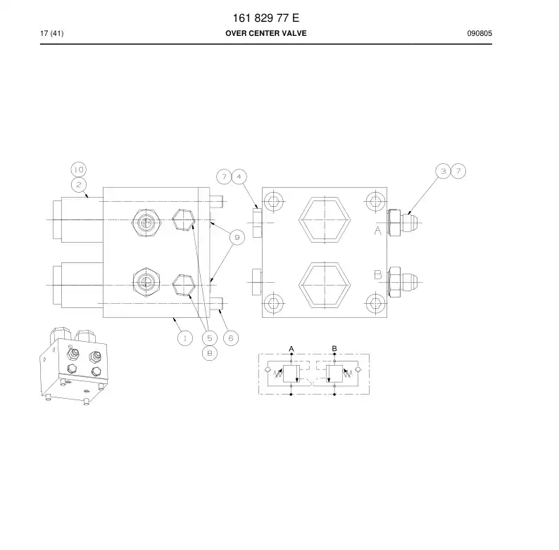 86869889 868 698 89 Seal kit - Sandvik Technical Drawing