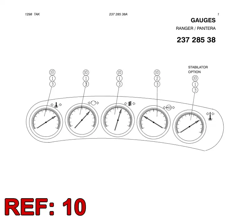 86873169 868 731 69 PRESSURE GAUGE CONNECTOR - Sandvik Technical Drawing