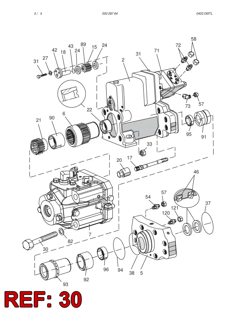 86908409 869 084 09 HEXAGON HEAD SCREW - Sandvik Technical Drawing