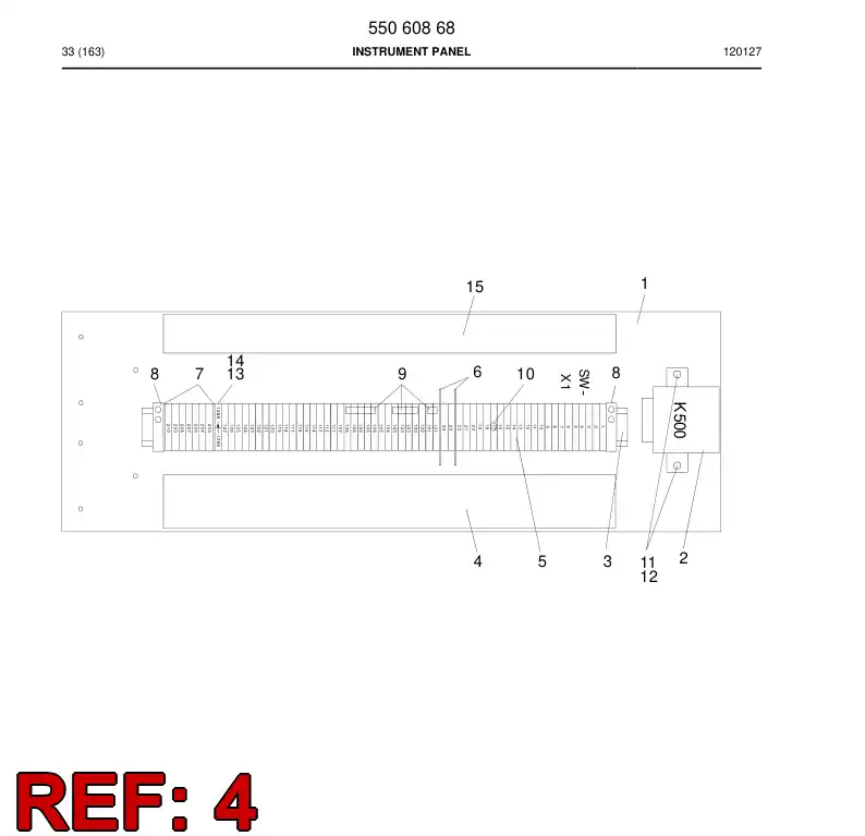 869 144 09 Rack, Cable - drawing