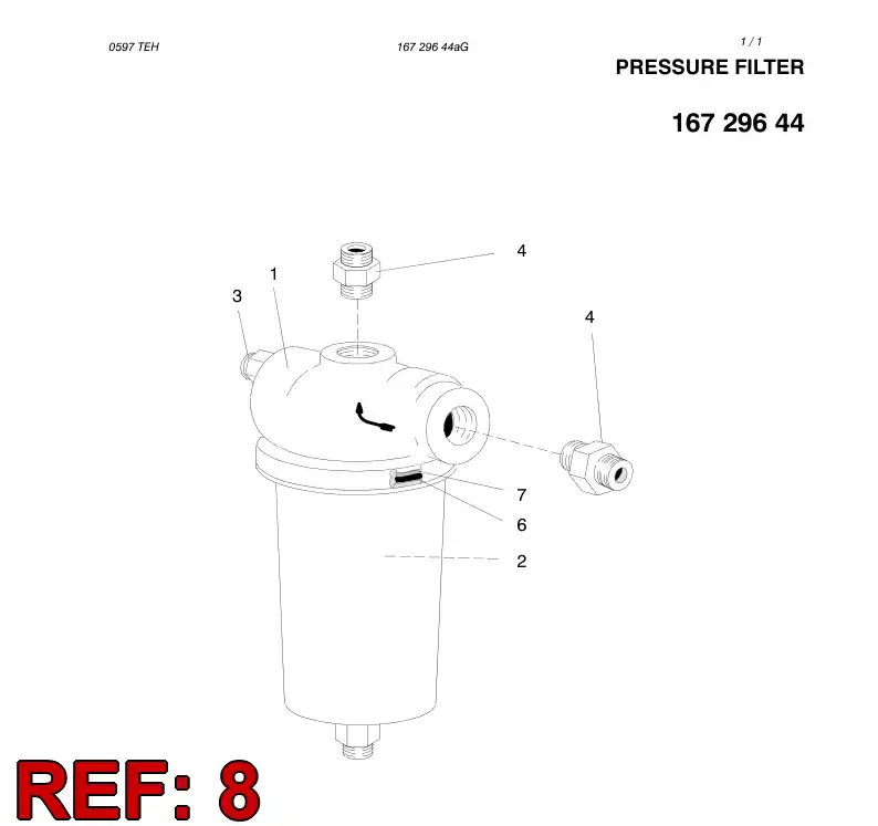 86930549 869 305 49 SEAL KIT - Sandvik Technical Drawing