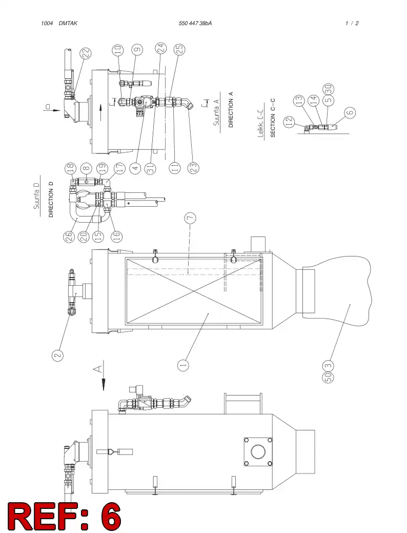 86975349 869 753 49 Cover - Sandvik Technical Drawing