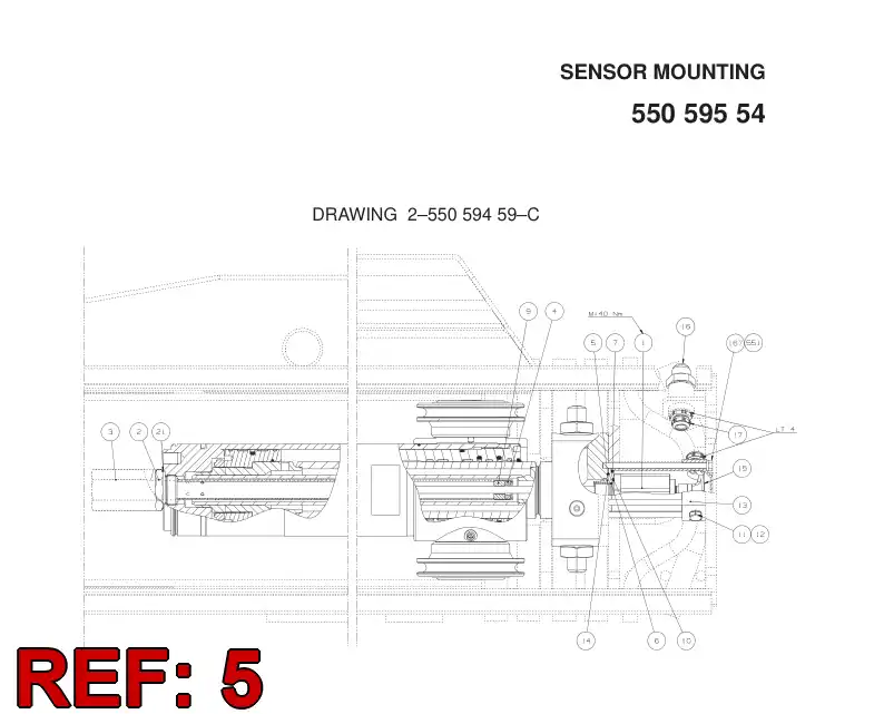 869 934 09 O-RING - drawing