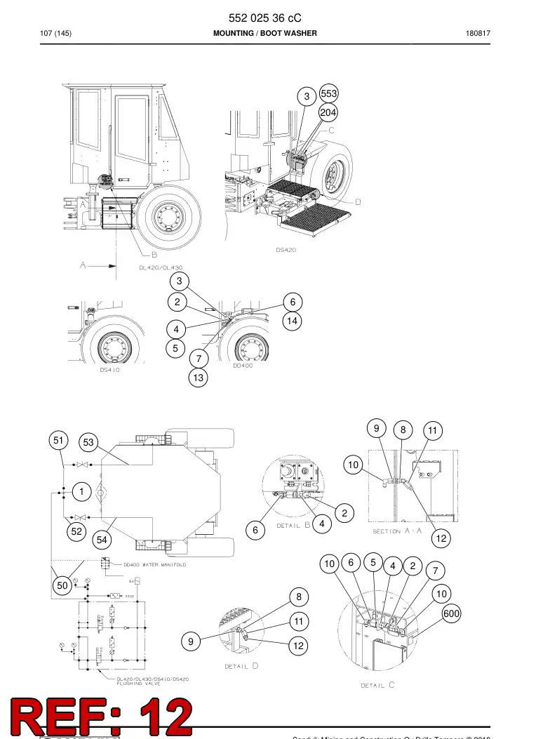 86994959 869 949 59 BOQUILLA - Sandvik Technical Drawing