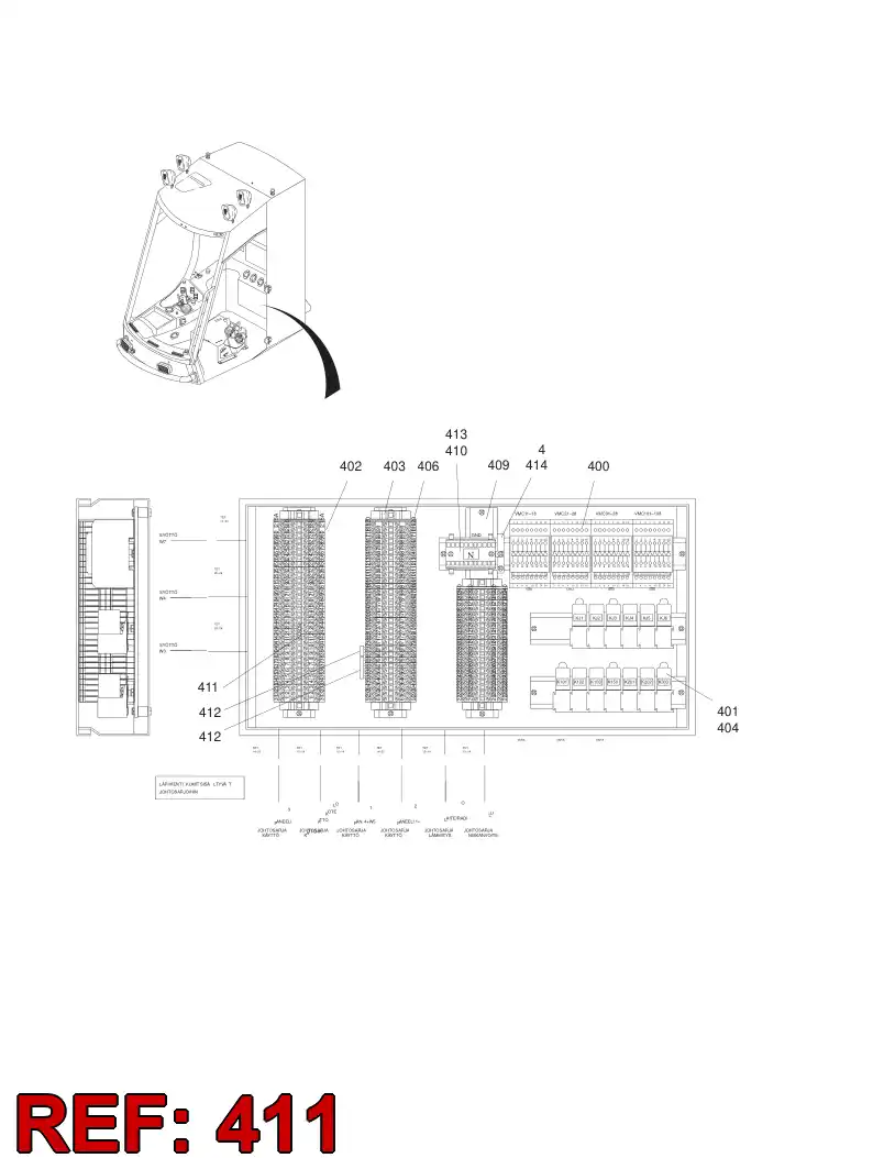 87042259 870 422 59 BRIDGING DEVICE - Sandvik Technical Drawing