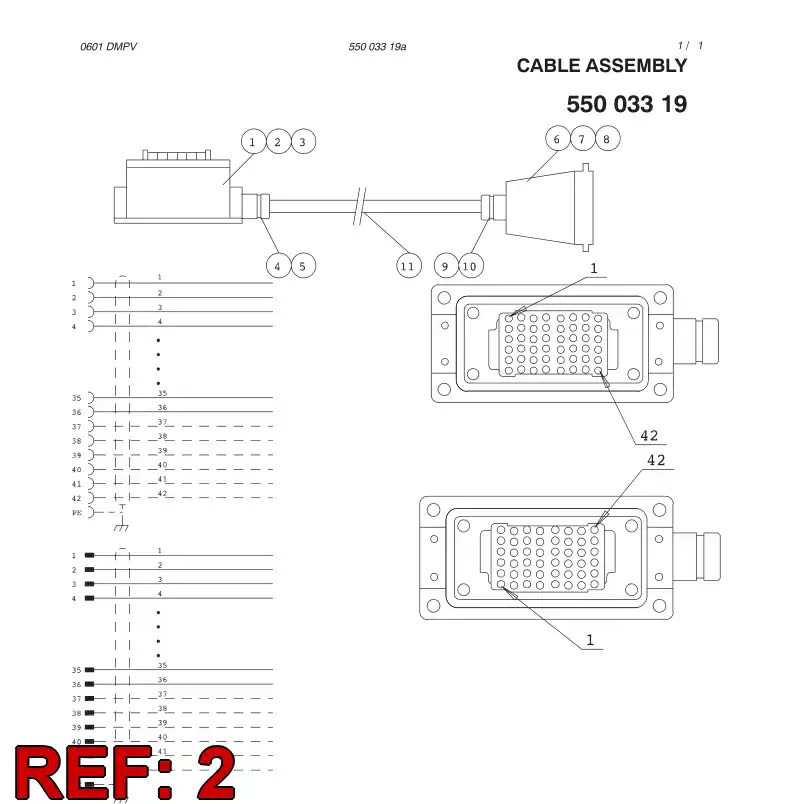 87043269 870 432 69 Contact, Female - Sandvik Technical Drawing