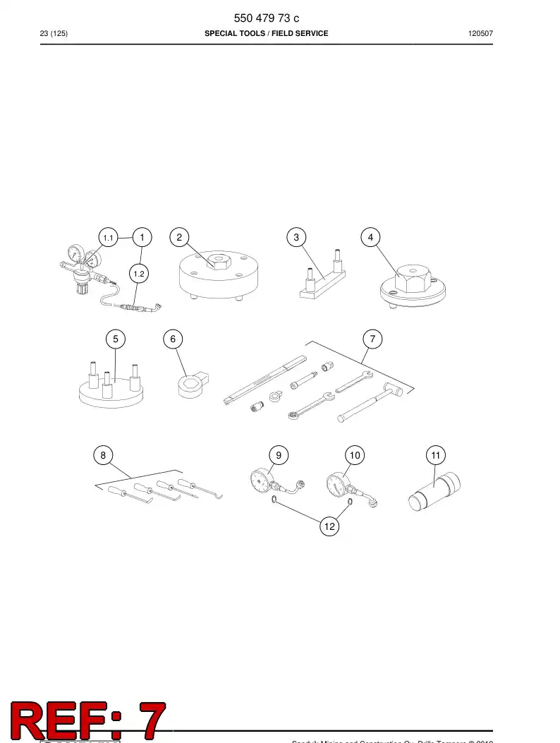 87051149b 870 511 49b CONVERTER - Sandvik Technical Drawing