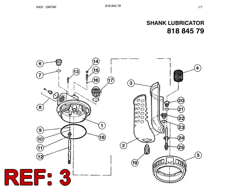 87072519 870 725 19 BOWL - Sandvik Technical Drawing