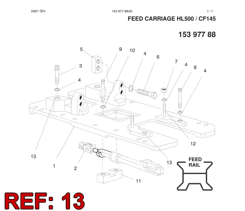 87094209 870 942 09 THREAD ELEMENT - Sandvik Technical Drawing
