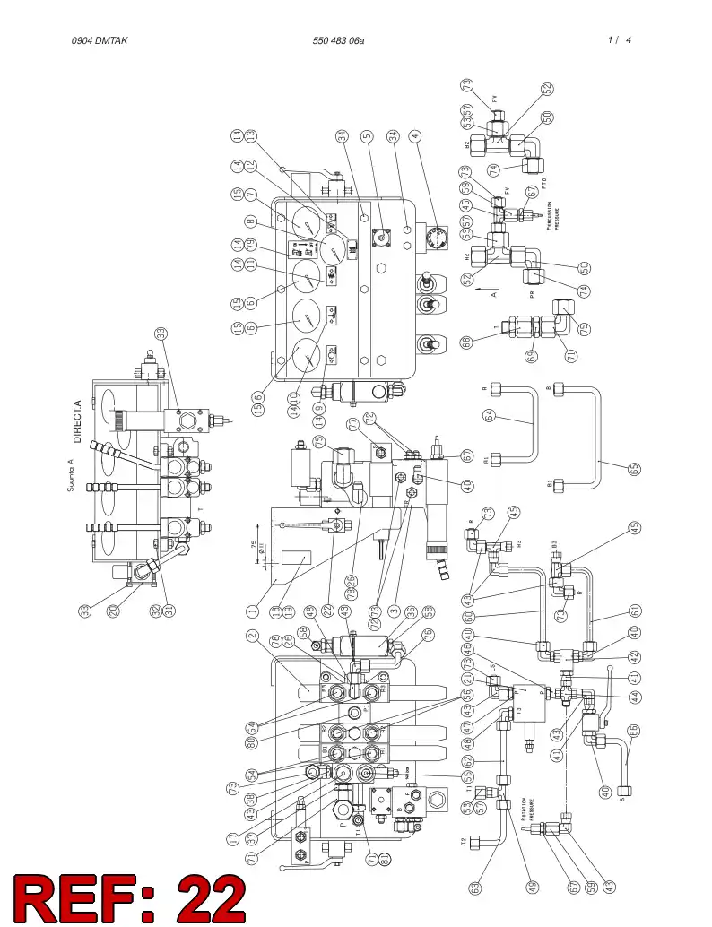 87124079 871 240 79 Ball valve - Sandvik Technical Drawing